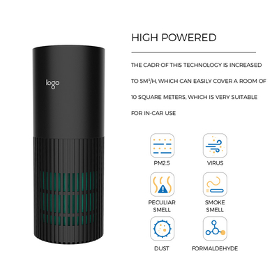 Máy lọc không khí UV để bàn 38dB yên tĩnh Nhiều biện pháp bảo vệ an toàn cho ô tô