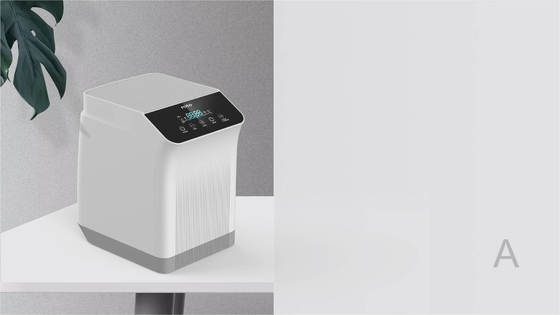 Trang chủ PM2.5 Duct Air Cleaner Hepa và Máy lọc không khí lọc carbon với màn hình kỹ thuật số