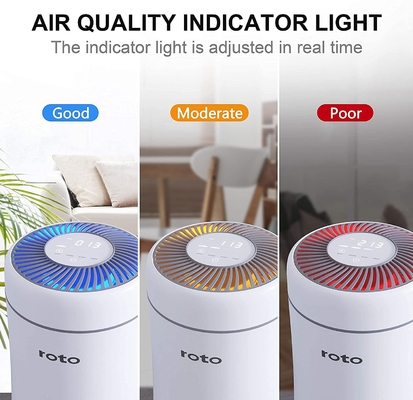 Máy lọc không khí màn hình cảm ứng 100 M3 / H Máy lọc không khí khử trùng HEPA cho diện tích 20m2