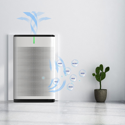 Bộ lọc Ion âm HEPA Máy lọc không khí Anion Máy làm sạch không khí với bộ hẹn giờ ánh sáng ban đêm